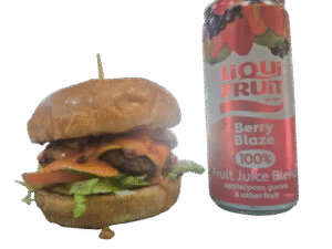 Beef Burger & Juice Combo